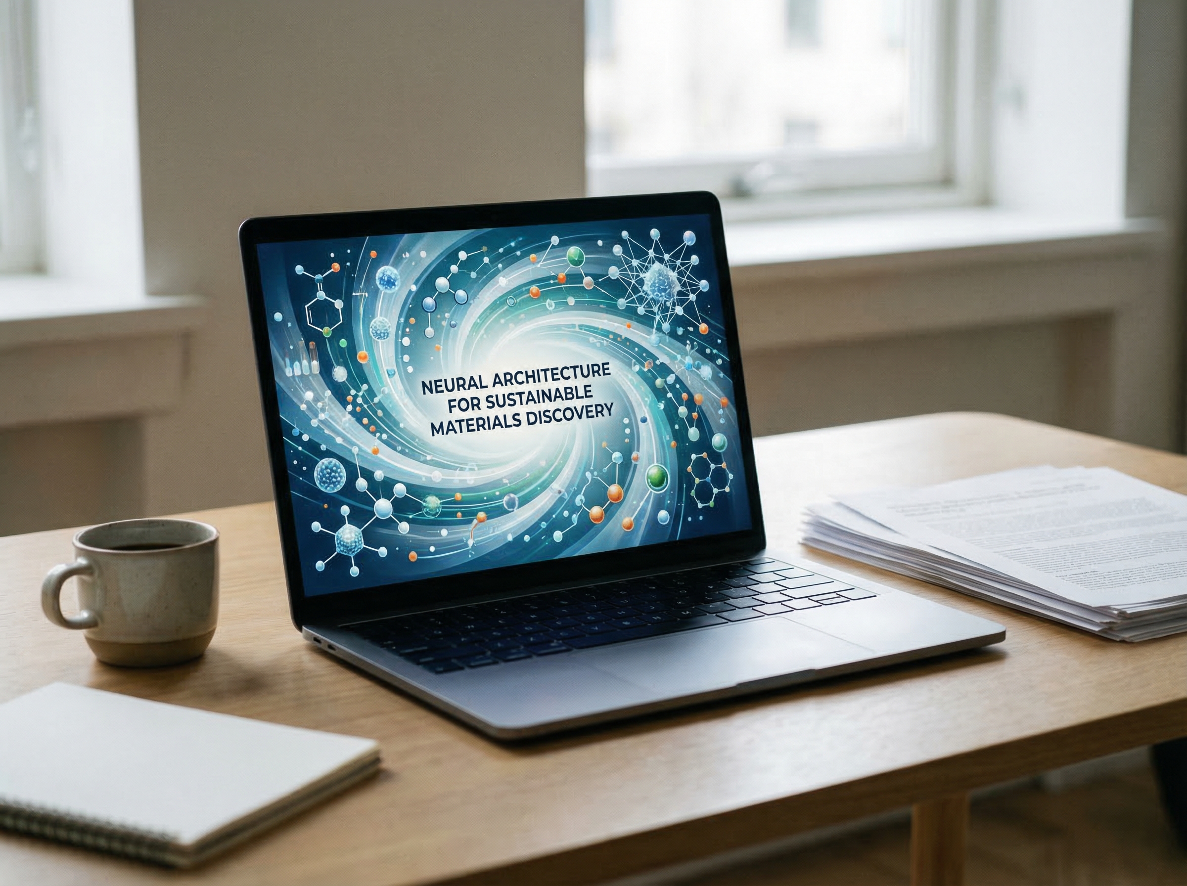 AI-powered graphical abstract generator creating a visual summary from a research paper